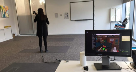 Trying the HTC Vive for the First Time