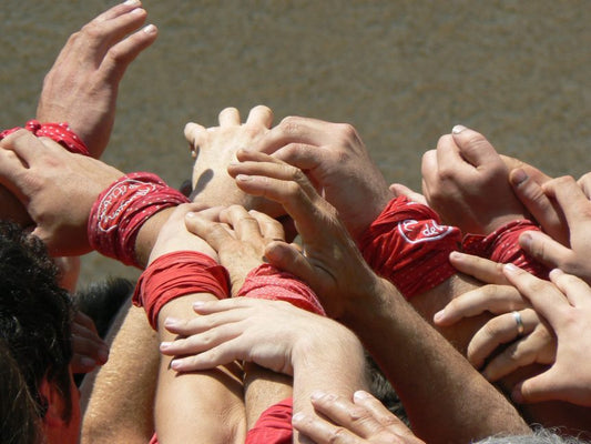 Building 'castells' in Catalonia